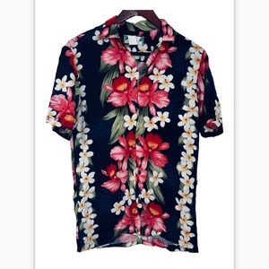 Two Palms Mens Plumeria Shower Shirt Size XS